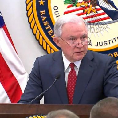 Attorney General Jeff Sessions said the Department of Justice has dismantled the alleged drug trafficking ring that has been operating for 20 years.