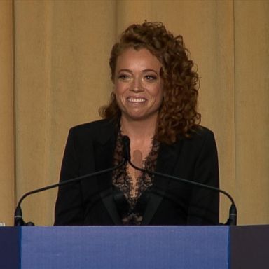 VIDEO: Michelle Wolf performs a hard-hitting stand-up routine at the White House correspondent's dinner