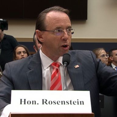 Rep. Jordan accused Rosenstein of hiding information from Congress.