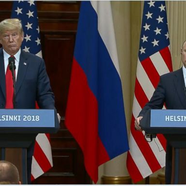 VIDEO: Trump met with Putin in Helsinki amid Russian hacker indictments