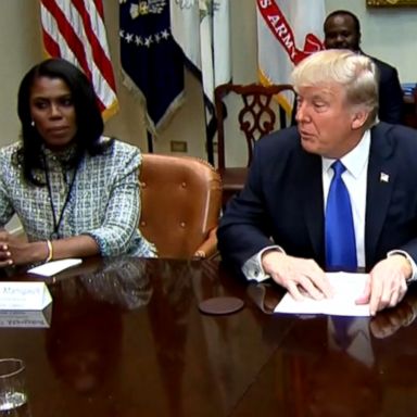 VIDEO: The president lashed out against former top White House aide Omarosa Manigault Newman over Twitter after the release of the audio, calling her "wacky" and "vicious."