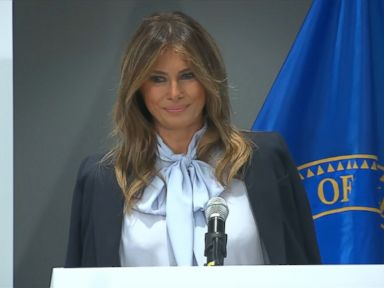WATCH: Melania Trump addresses federal conference on cyberbullying