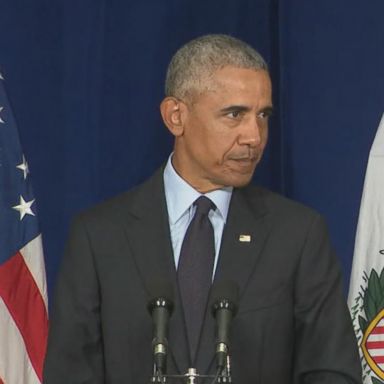 VIDEO: Obama takes aim at Trump 