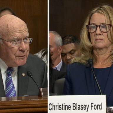 VIDEO: Sen. Patrick Leahy referenced the #MeToo movement while thanking Dr. Christine Blasey Ford for her testimony.