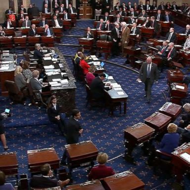 Senators vote 51 to 49 for cloture, with one Democrat joining 50 Republicans to move the nomination to a final vote. 