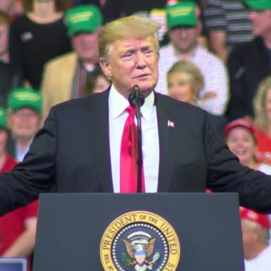 VIDEO: Still riding high from the confirmation of Brett Kavanaugh to the Supreme Court, President Trump reveled in the victory at a rally Tuesday night.