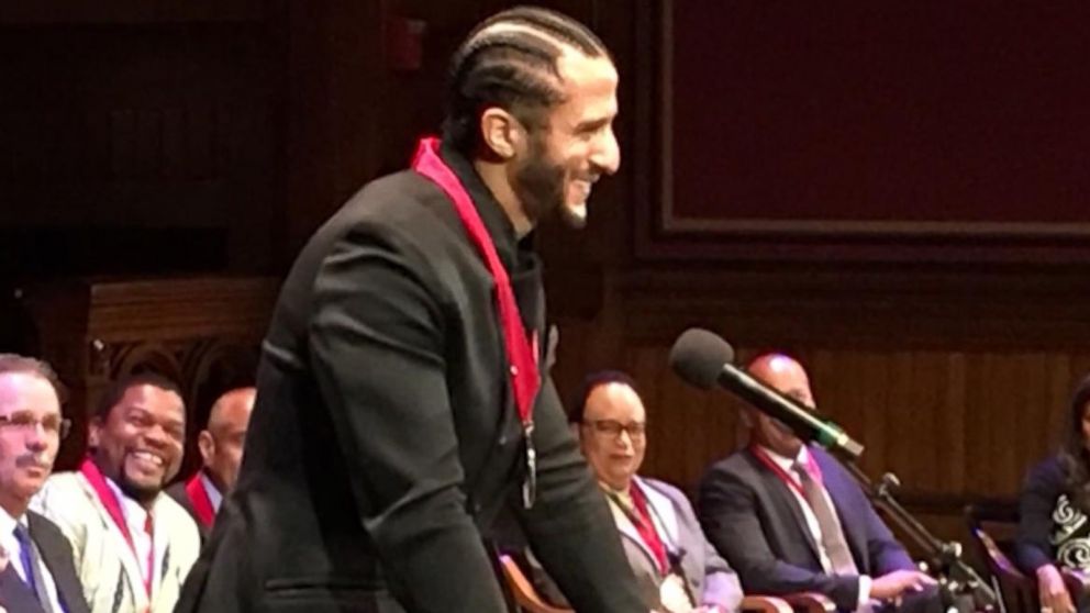 Colin Kaepernick among 8 honored at Harvard for contributions to black  history - ABC News