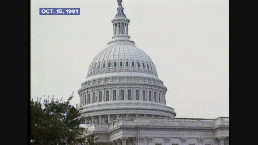 Clarence Thomas is confirmed as Supreme Court justice.