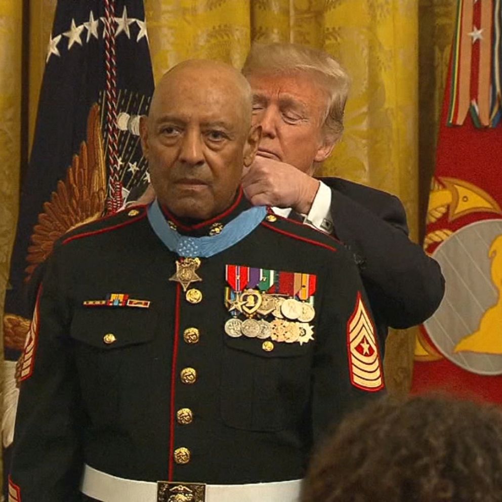 50 Years Later Marine Awarded Medal Of Honor For Vietnam War