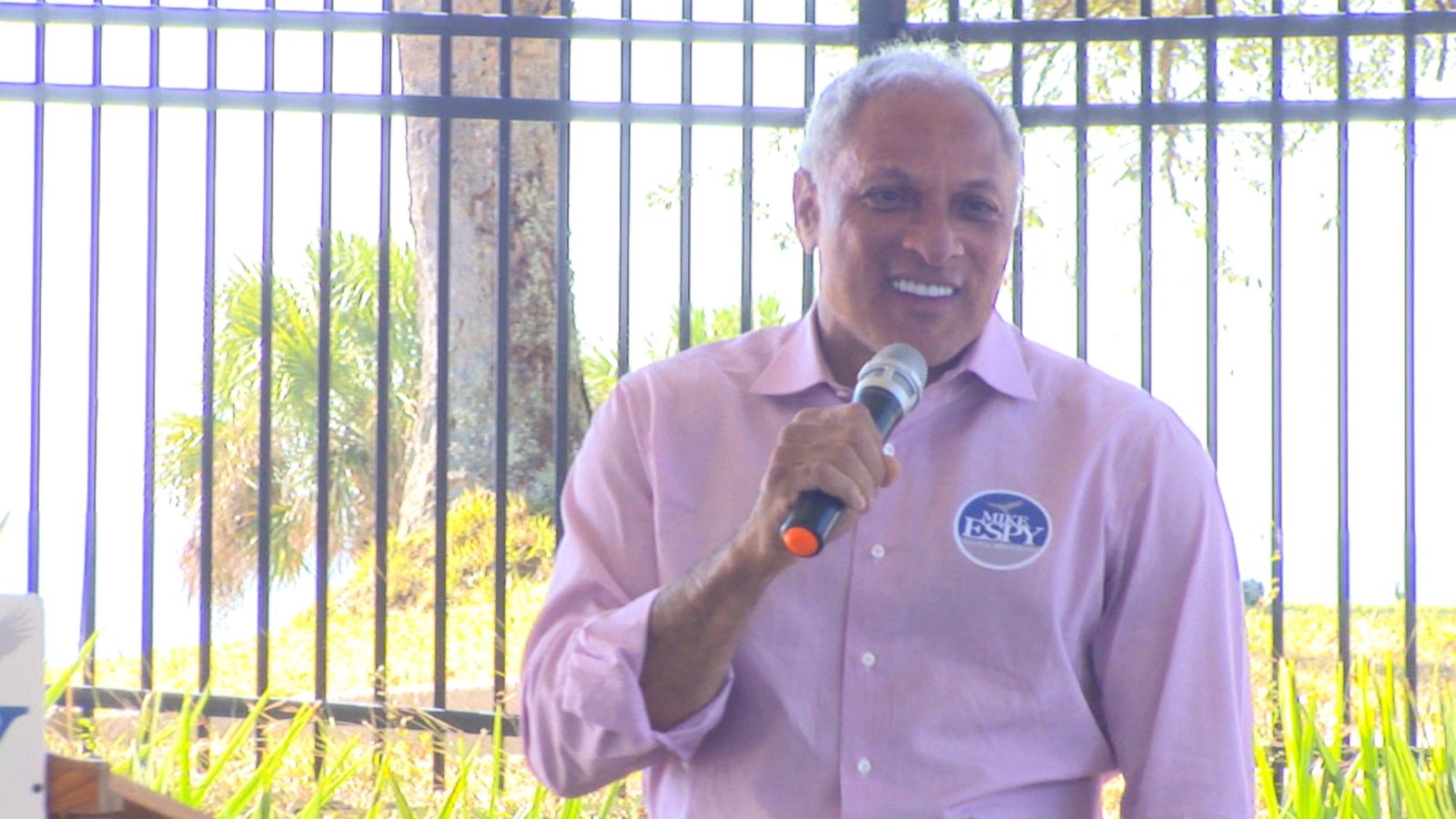 Mike Espy Campaigning in Biloxi, MS / ABC News