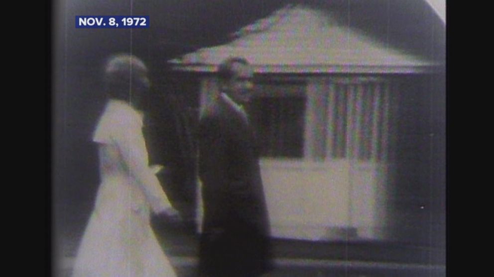 Richard Nixon reelected president.
