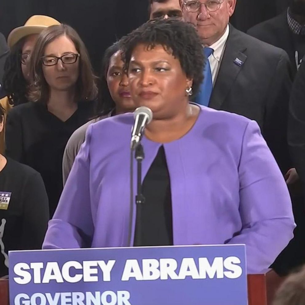 Stacey Abrams calls Brian Kemp the 'victor' in Georgia's governor's race - ABC News