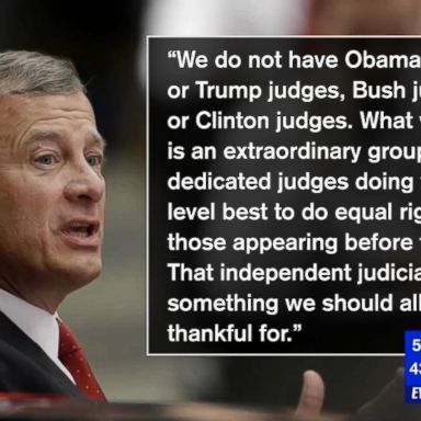 VIDEO: Chief Justice Roberts defends independence of judiciary