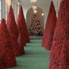 First Lady Unveils The White House Christmas Decorations Gma