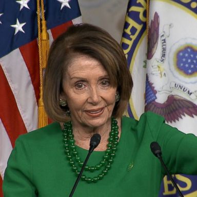 VIDEO: House Speaker-designate Nancy Pelosi says that lawmakers should punt a debate over the president's demand for a border wall to next fall in order to avert a partial government shutdown later this month.