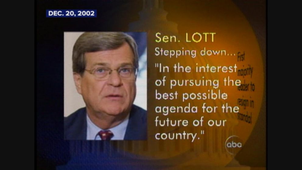 Sen. Trent Lott Farewell