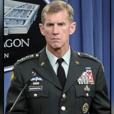 VIDEO: Trump said Gen. Stanley McChrystal had a "big, dumb mouth" after the general criticized him in an interview with ABC News.