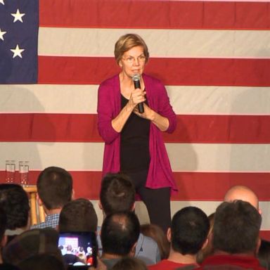 VIDEO: Sen. Elizabeth Warren touched down in Iowa this weekend and fueled the desire for people around the state to have a woman on the ticket in 2020.