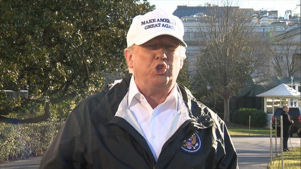 Trump attempts to clarify his previous statements on ...