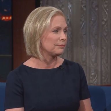 The New York Democrat announced that she is forming a presidential exploratory committee Tuesday night during a taping of CBS' "The Late Show with Stephen Colbert."