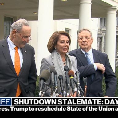 VIDEO: Pelosi asks Pres. Trump to delay State of the Union address as shutdown continues