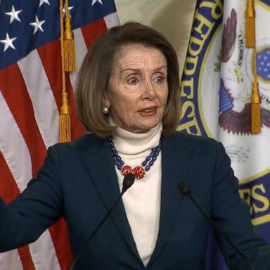 VIDEO: Pres. Trump strikes back and postpones Speaker Pelosi's overseas trip due to shutdown 