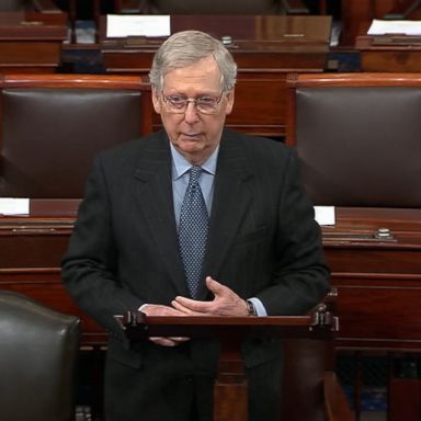 Senate Majority Leader Mitch McConnell is cautioning the Trump administration not to pull troops from Syria or Afghanistan too soon.