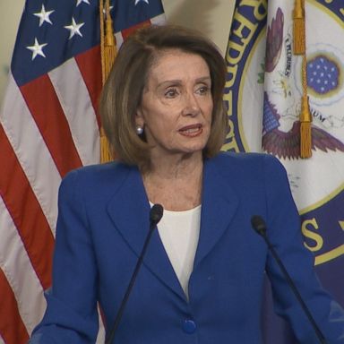 VIDEO: House Speaker Nancy Pelosi said she will allow a floor vote on any bipartisan border security proposal, but she insisted "there's not going to be any wall money in the legislation."