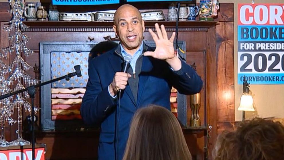 Cory Booker discusses run for 2020 presidency in Iowa