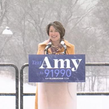 VIDEO: Sen. Amy Klobuchar announced her 2020 presidential campaign Sunday afternoon at a rally in her home state of Minnesota.