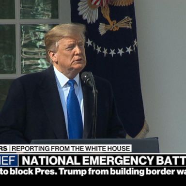 VIDEO: 16 states sue to block Trump's border wall emergency