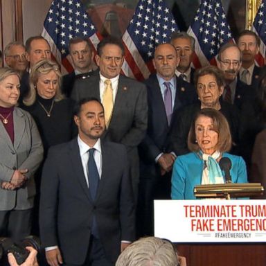 VIDEO: House Democrats prepare to vote on overturning Trump's emergency declaration