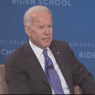 VIDEO: Former Vice President Joe Biden said Tuesday that he and his family are in the "final stages" of a decision on a 2020 presidential bid.