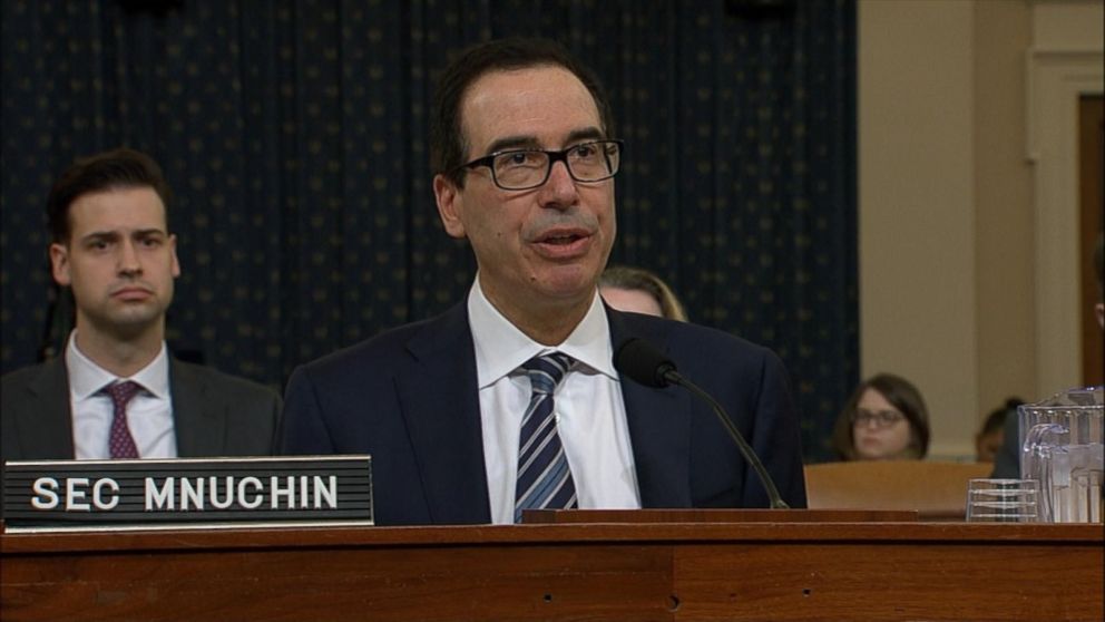 Treasury Secretary Mnuchin On Turning Over Trumps Tax - 