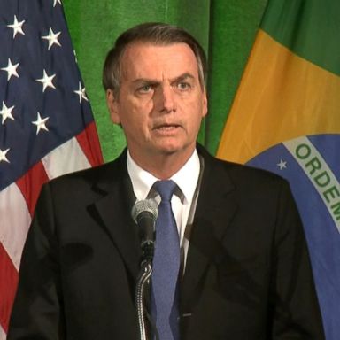 VIDEO: President Donald Trump and "the Trump of the Tropics," Brazilian president Jair Bolsonaro, will meet face to face at the White House on Tuesday.