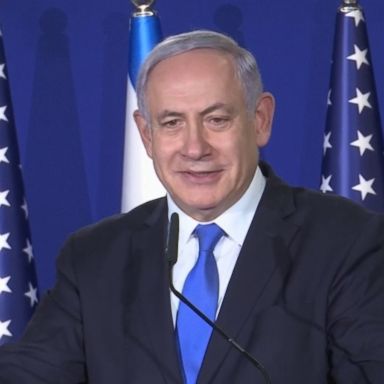 VIDEO: U.S. recognizing Israel's sovereignty over the Golan Heights is of "historic importance," Benjamin Netanyahu said.