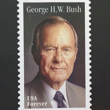 The United States Postal Service is issuing a new commemorative stamp honoring the late President George H. W. Bush, who died at 94 on November 30, 2018.