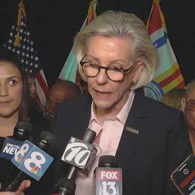 PHOTO: Jane Castor made history Tuesday, becoming the first openly LGBTQ mayor elected to lead Tampa, Florida.