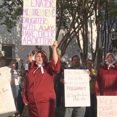 VIDEO: Alabama Gov. Kay Ivey signs most restrictive abortion bill in U.S. into law