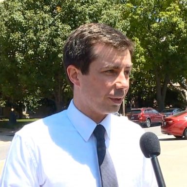 "I'm here to stand with the majority of Americans who believe in women's reproductive freedom," Mayor Pete Buttigieg said.