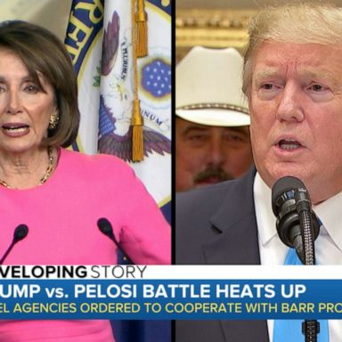 VIDEO: President Trump, Speaker Pelosi exchange heated words