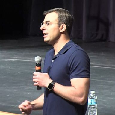 PHOTO: Michigan Rep. Justin Amash held his first town hall since publicly calling for President Trump's impeachment.