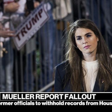 VIDEO: White House directs Hope Hicks, Annie Donaldson to not comply with subpoenas