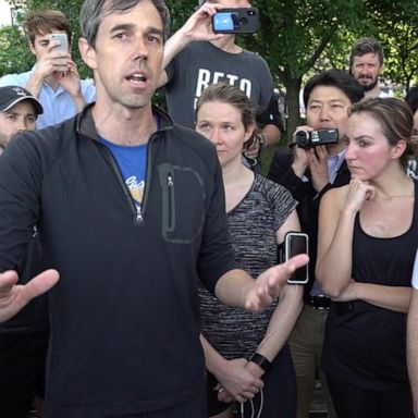 O'Rourke discussed the rising murder rates of transgender women of color while campaigning at a New York City Pride Run, specifically calling out two black trans women recently killed in Dallas.