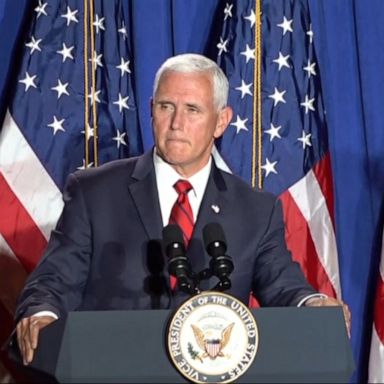 Vice President Mike Pence helped roll out the Trump campaign's first 2020 coalition in Miami on Tuesday.