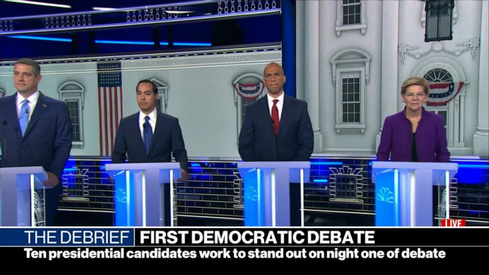 Video 1st 2020 Presidential Democratic Debate Recap Abc News 5317