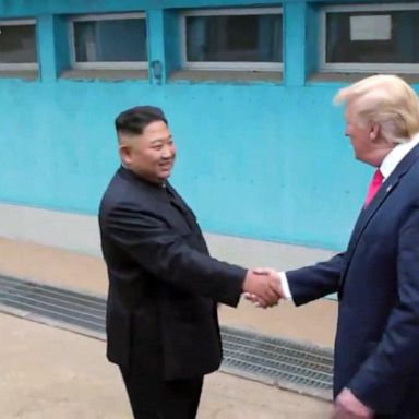 VIDEO: President Trump, Kim Jong Un hold surprise meeting at DMZ