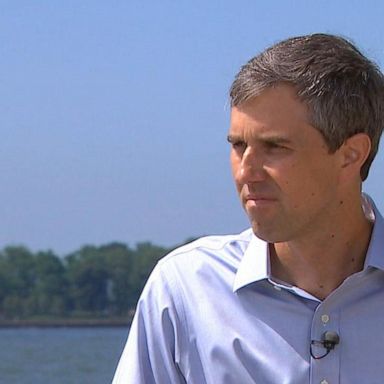 VIDEO: Beto O'Rourke vsits the historic Ellis Island for the first time 