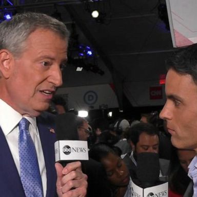 VIDEO: Mayor de Blasio says debate brought 'important conversation'