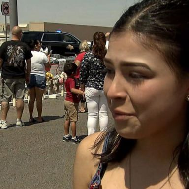 VIDEO: Stepdaughters of Walmart victim say, 'El Paso's strong, we're a strong community'